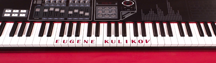 Eugene Kulikov - Composer of the Melody Bear CDs The creative keyboard of composer Eugene Kulikov